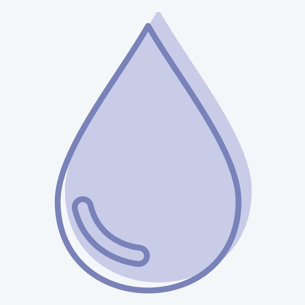 Icon Liquid. related to Vape symbol. two tone style. design editable vector