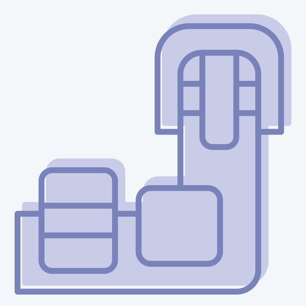 Icon Carousel. related to Travel symbol. two tone style. design editable vector