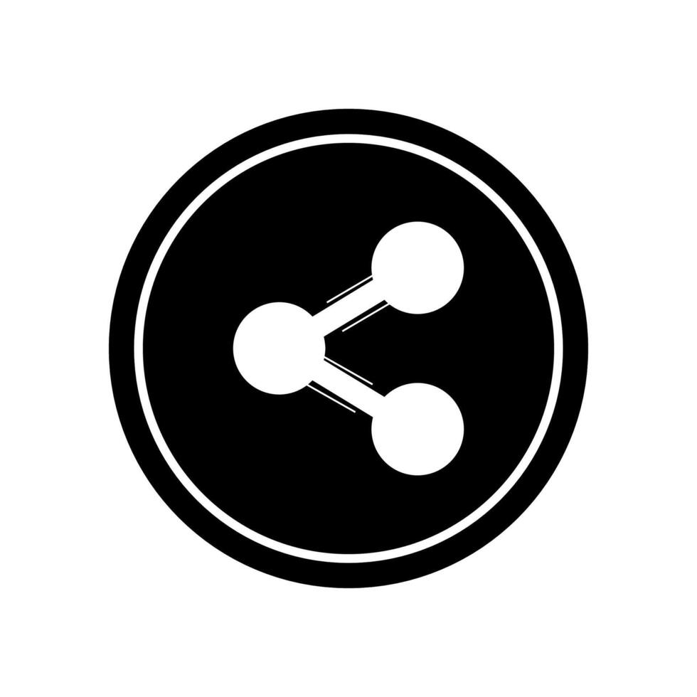 share icon or logo vector