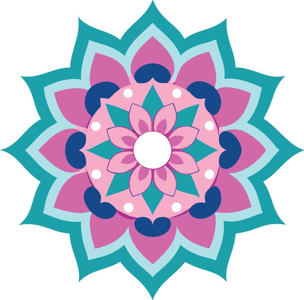 Intricate Mandala Design vector