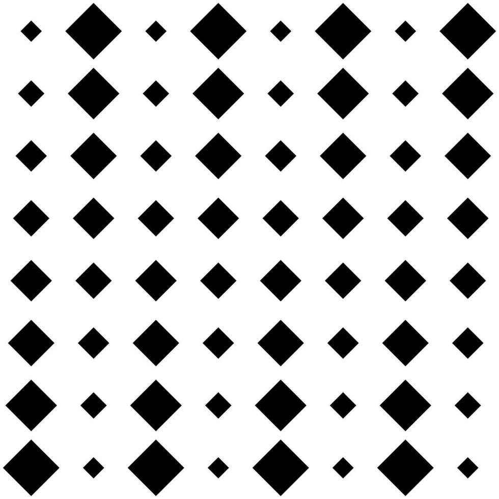 Abstract Black Diamond Pattern vector