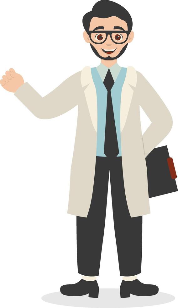 Men Specialist Doctor vector