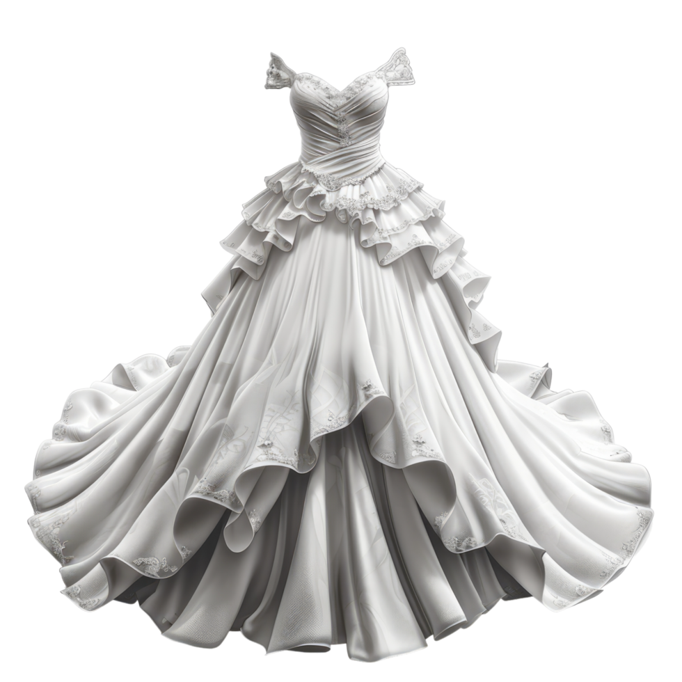 nozze toga con ondulato modello png