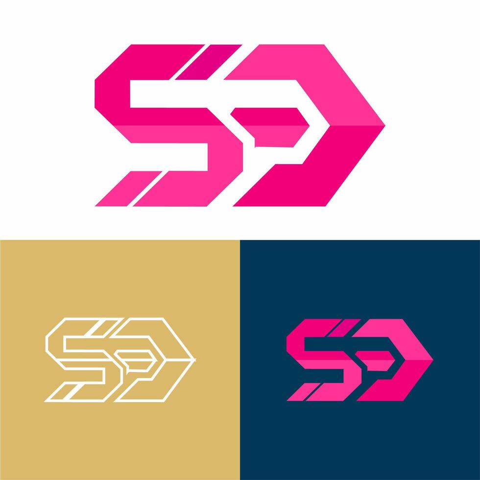modern concept logo vector