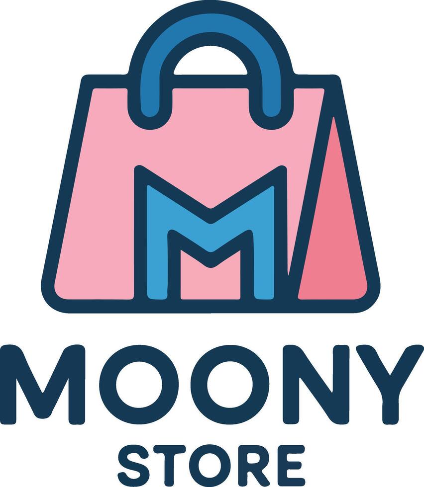 Bold Store Branding Art Concepts vector