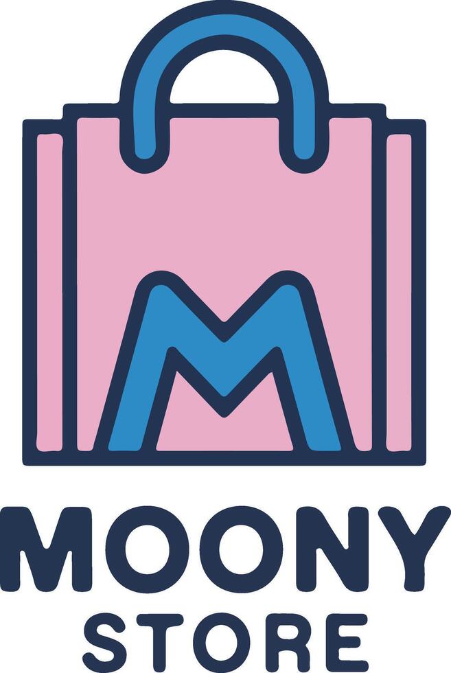 Glossy Store Branding Logo Designs vector