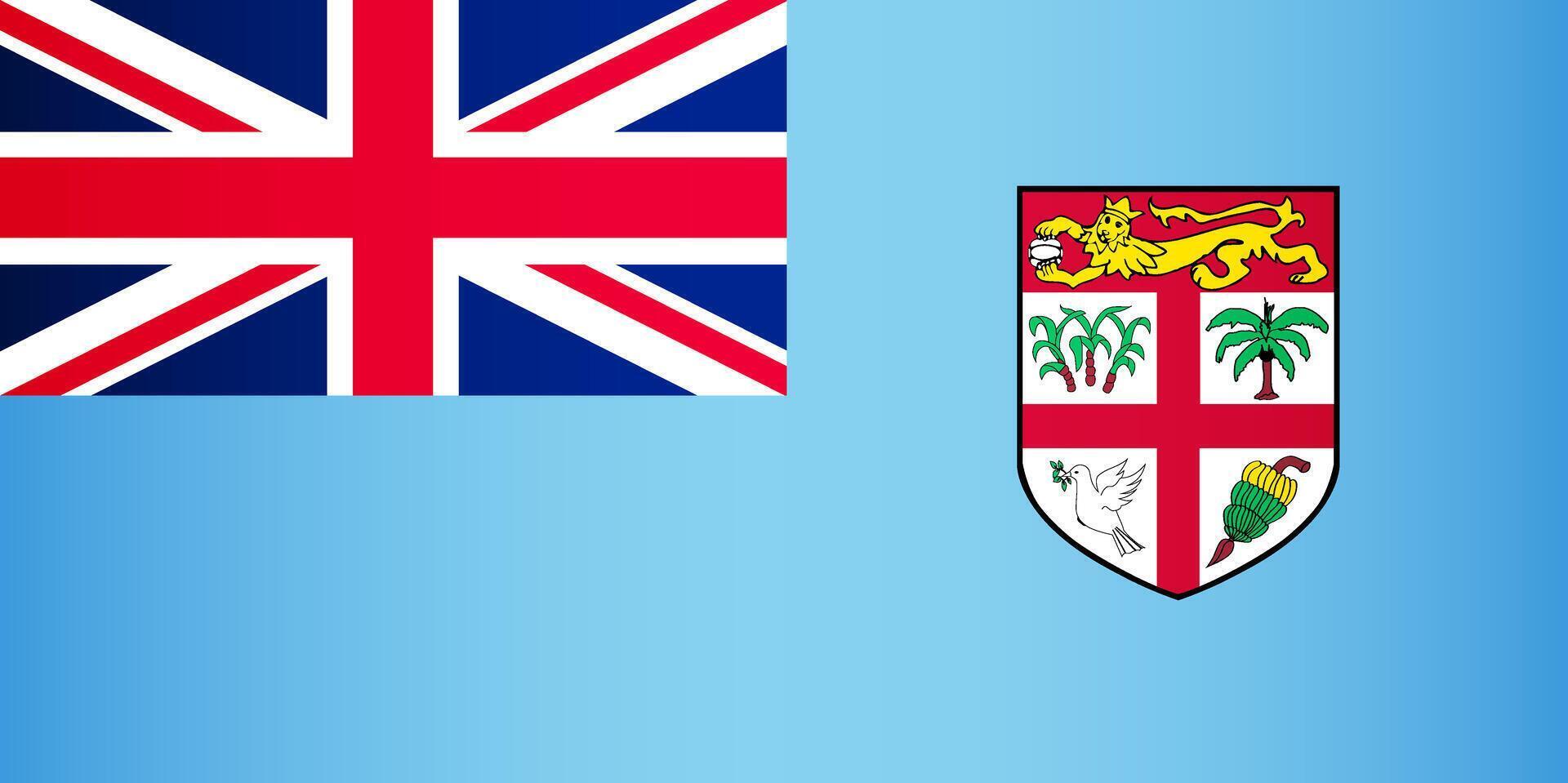 National flag of Fiji vector