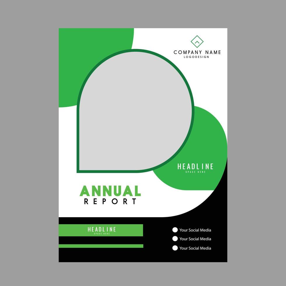 High tech business flyer with digital-inspired graphics and sleek fonts. vector