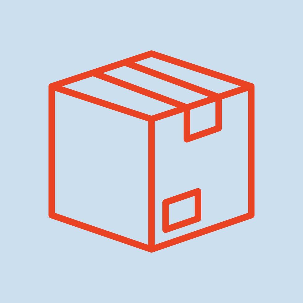 Box trendy artwork applicable abstract illustration colorful valuable design vector