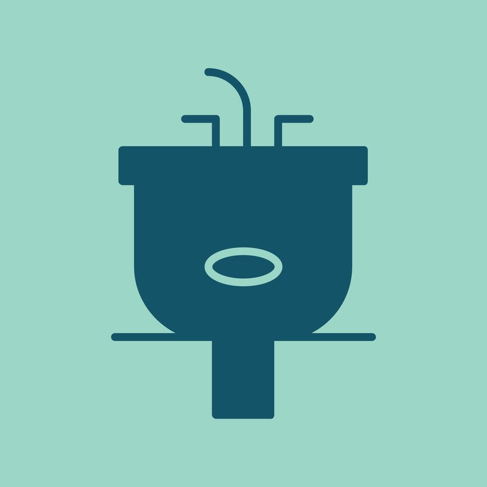 Basin Bathroom trendy artwork useful abstract illustration colorful valuable design vector