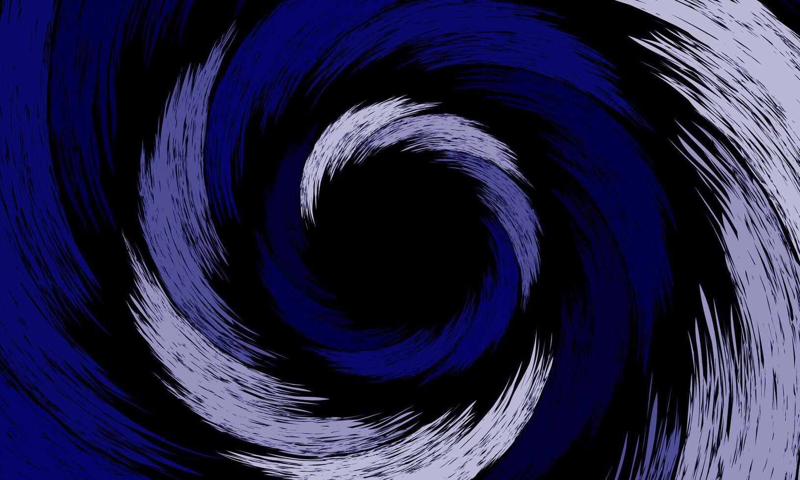 Colorful blue swirling cyclone background with space. dark background. twirl twist brush color. soft color. vector