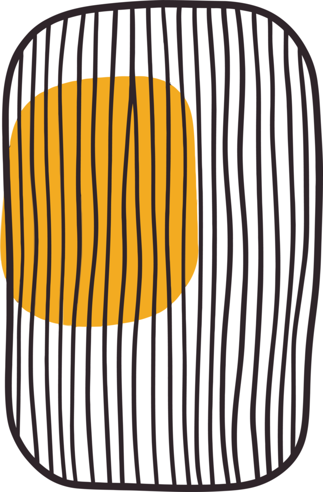 Abstract Yellow and Black Minimalist Art with Vertical Lines for Modern Design png