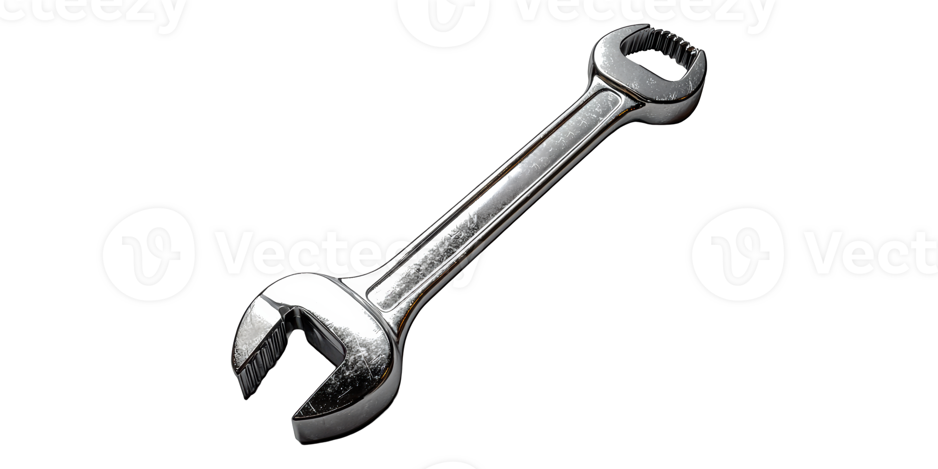 Metal Wrench Isolated on Transparent Background. png