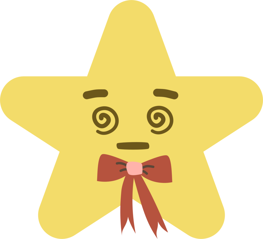 Dizzy star emoji png