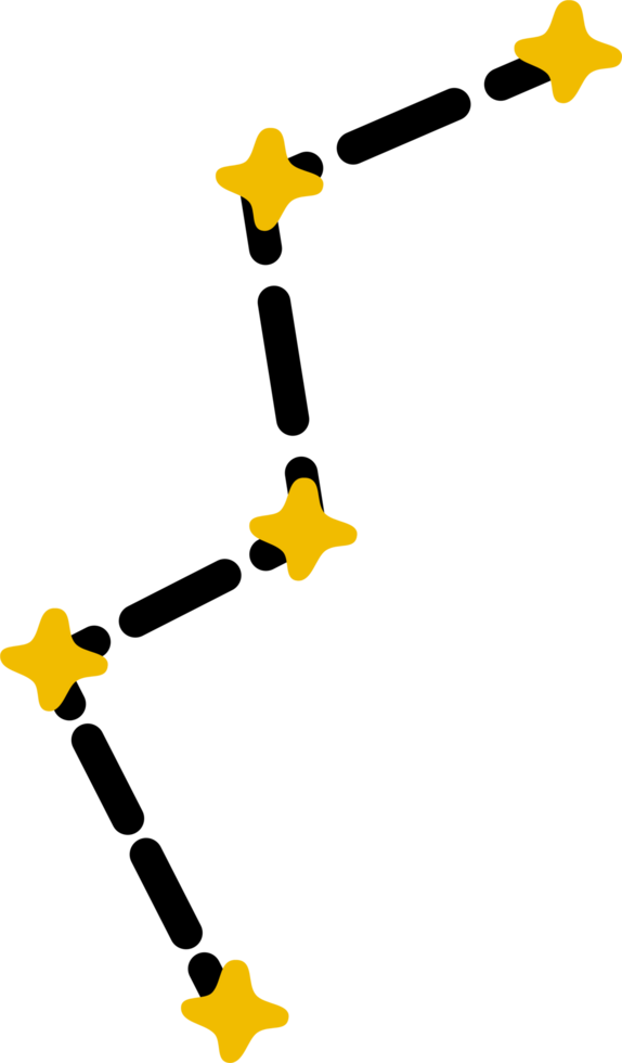 Cassiopeia Star constellation png