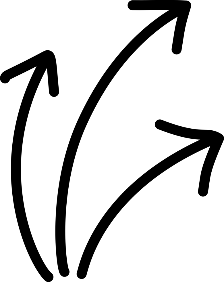 Energetic Arrow Sketch png