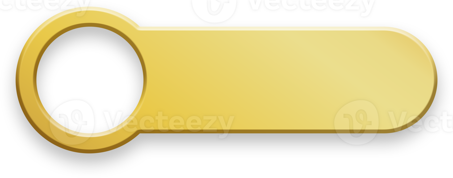 Gold Button Gradient Design png
