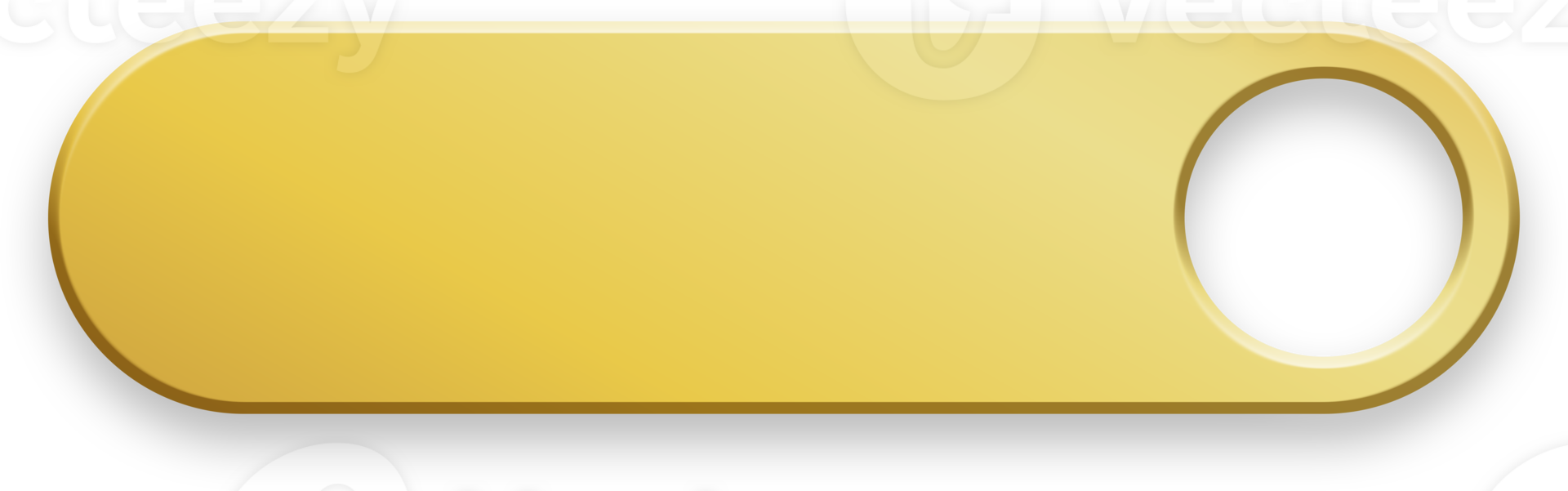 Luxury Gold UI Button png