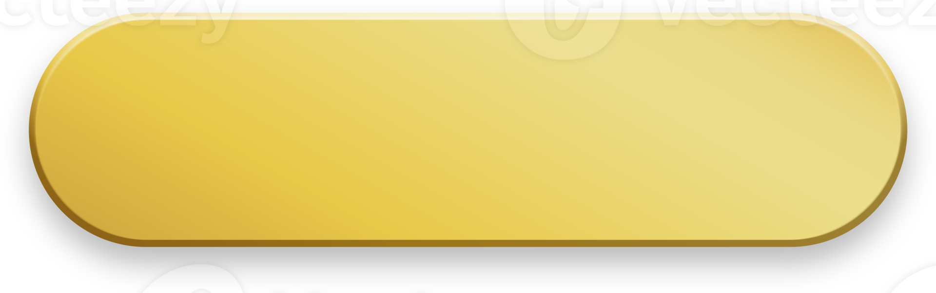 Golden Effect Rounded Button png
