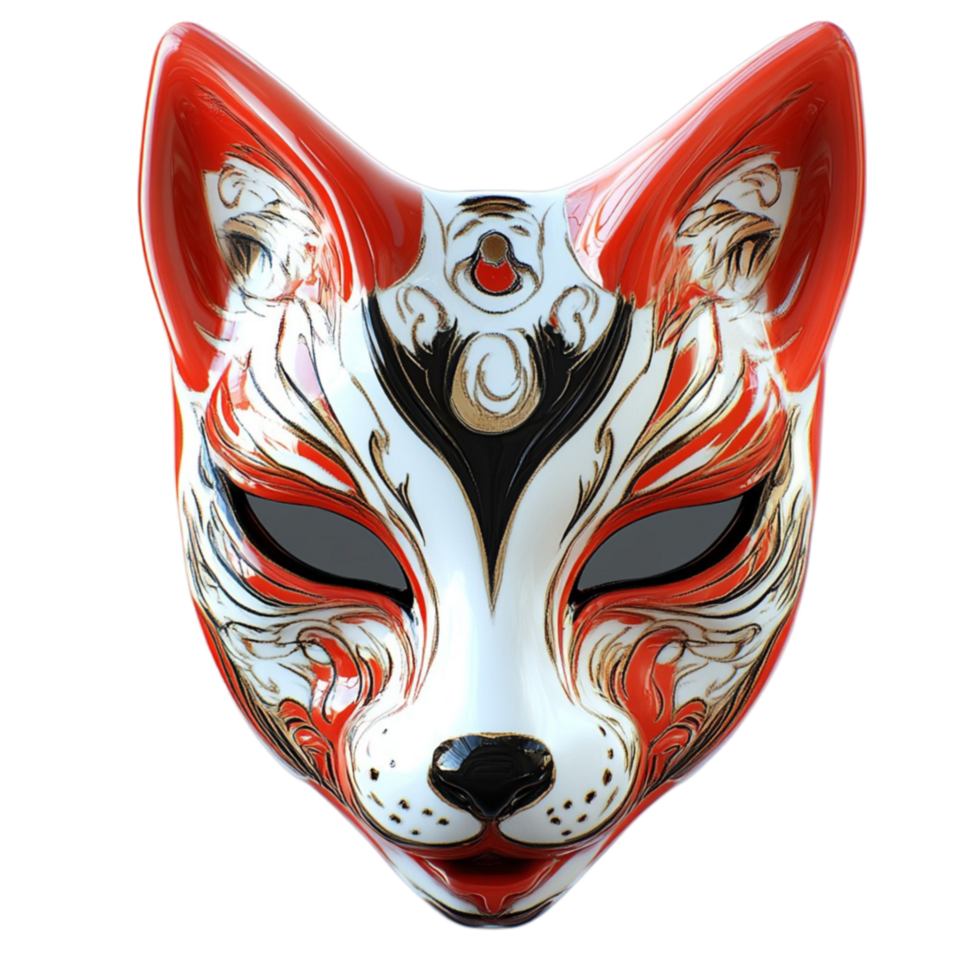 Kitsune Mask Illustration png