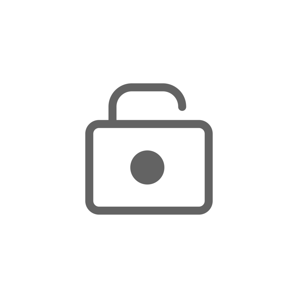 Opened Padlock Icon png