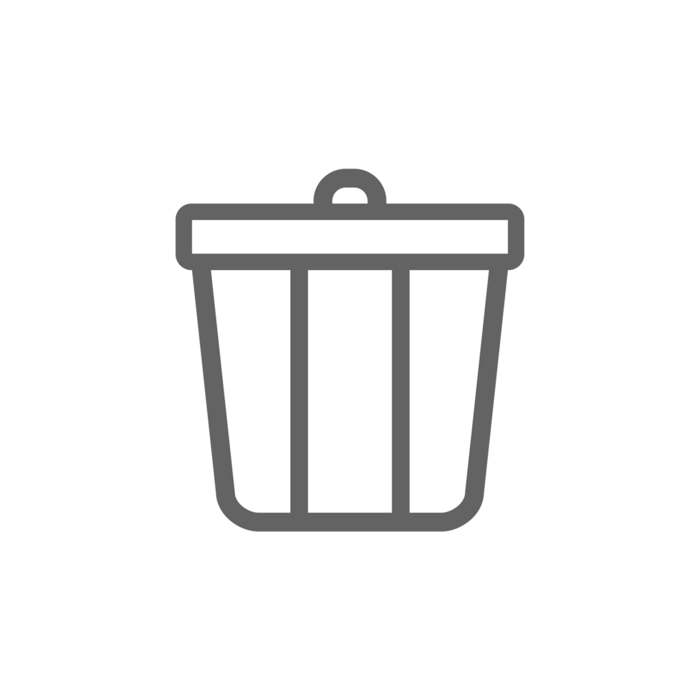 Trash Can Icon png