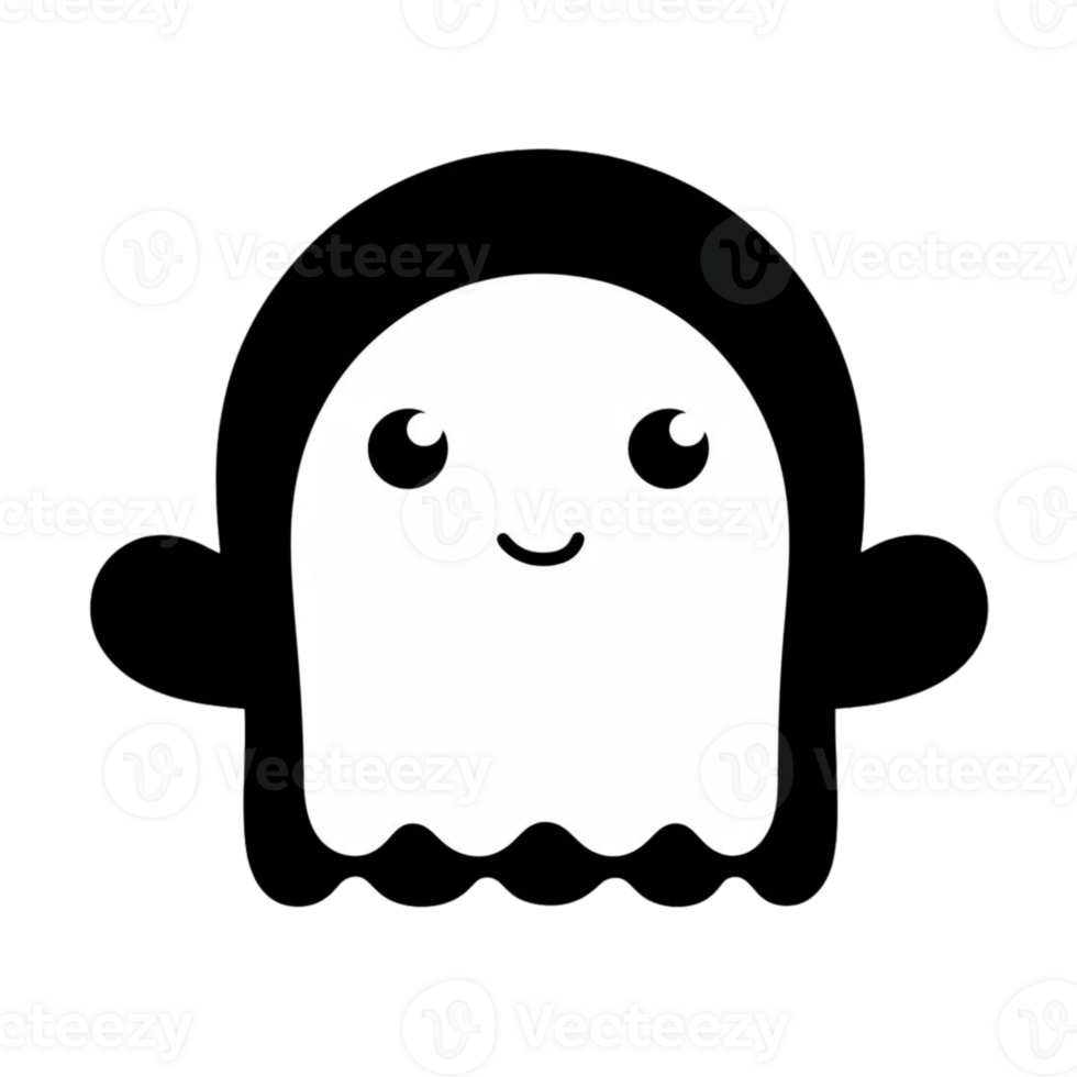 Cute Cartoon Ghost Character png