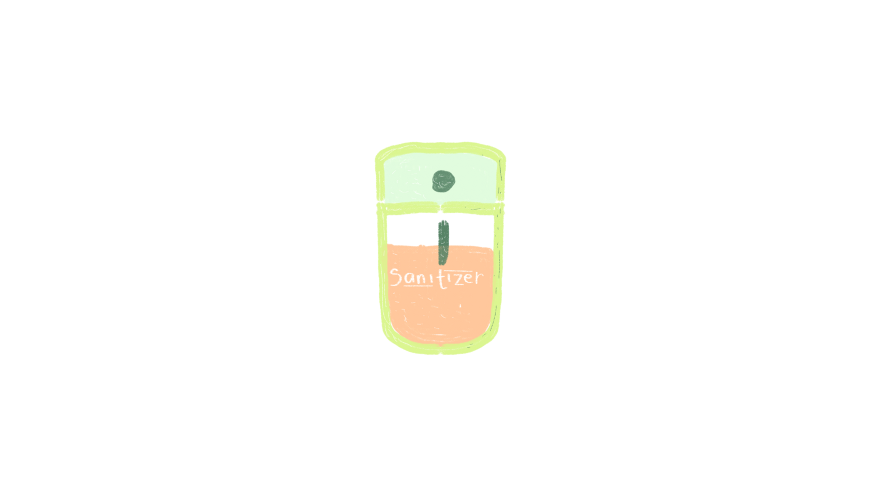 Green Stabilo Hand Sanitizer png