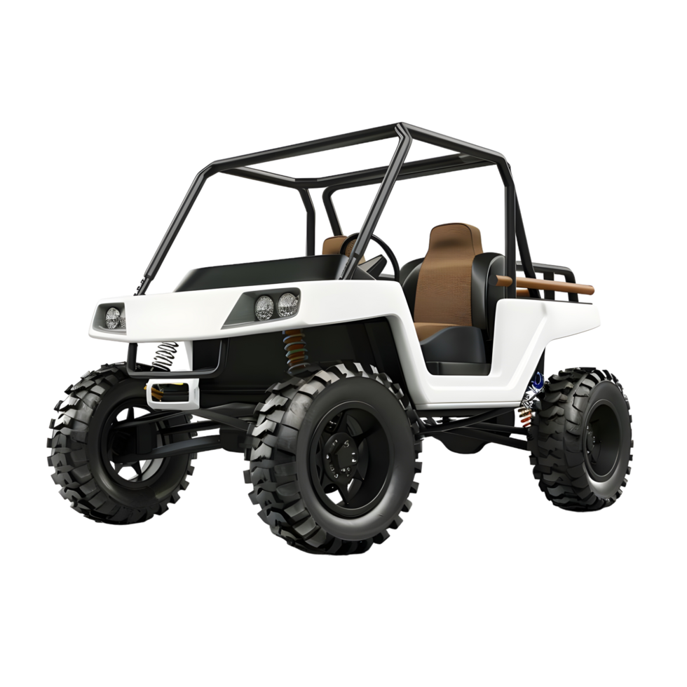 All-Terrain 4x4 Buggy Isolated on Transparent Background png