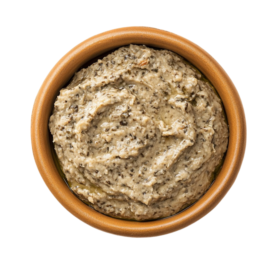 Creamy Mushroom Dip in Bowl png