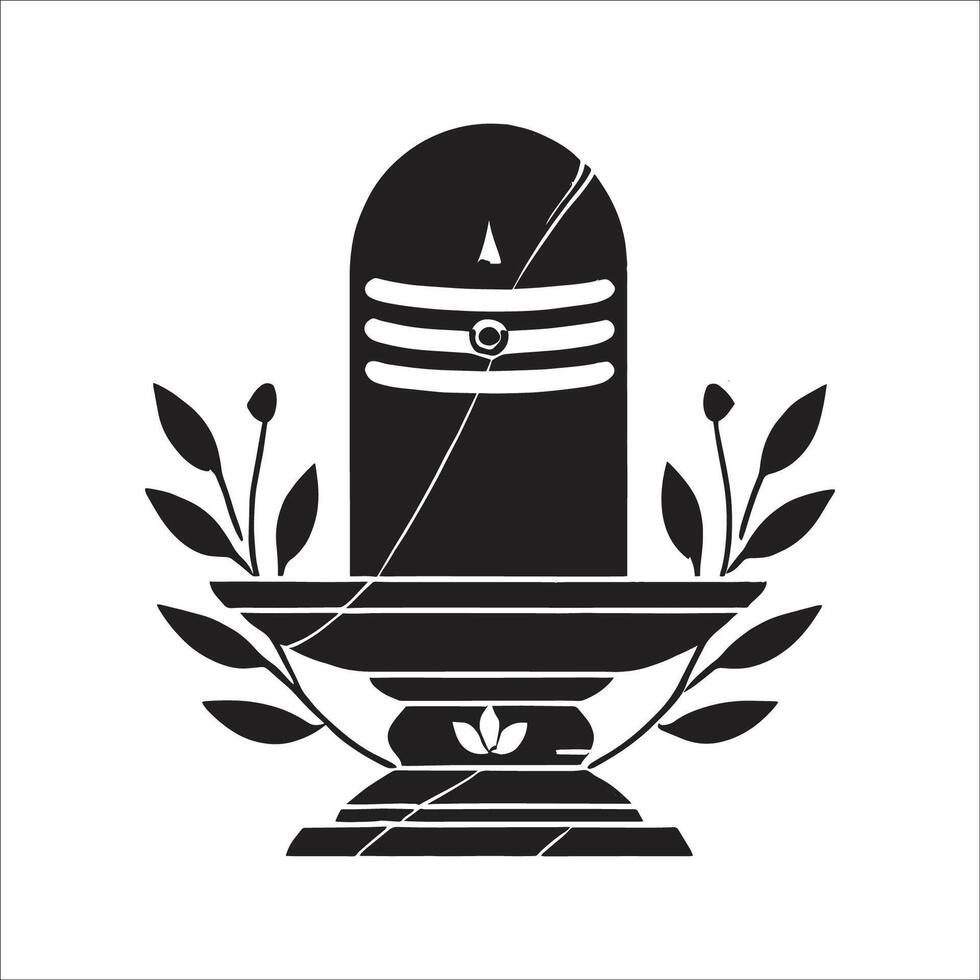 Maha shivratri Post Design vector