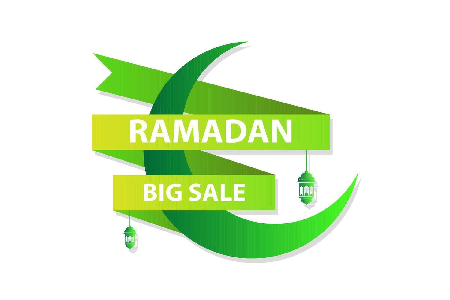 Ramadan big sale, illustration vector