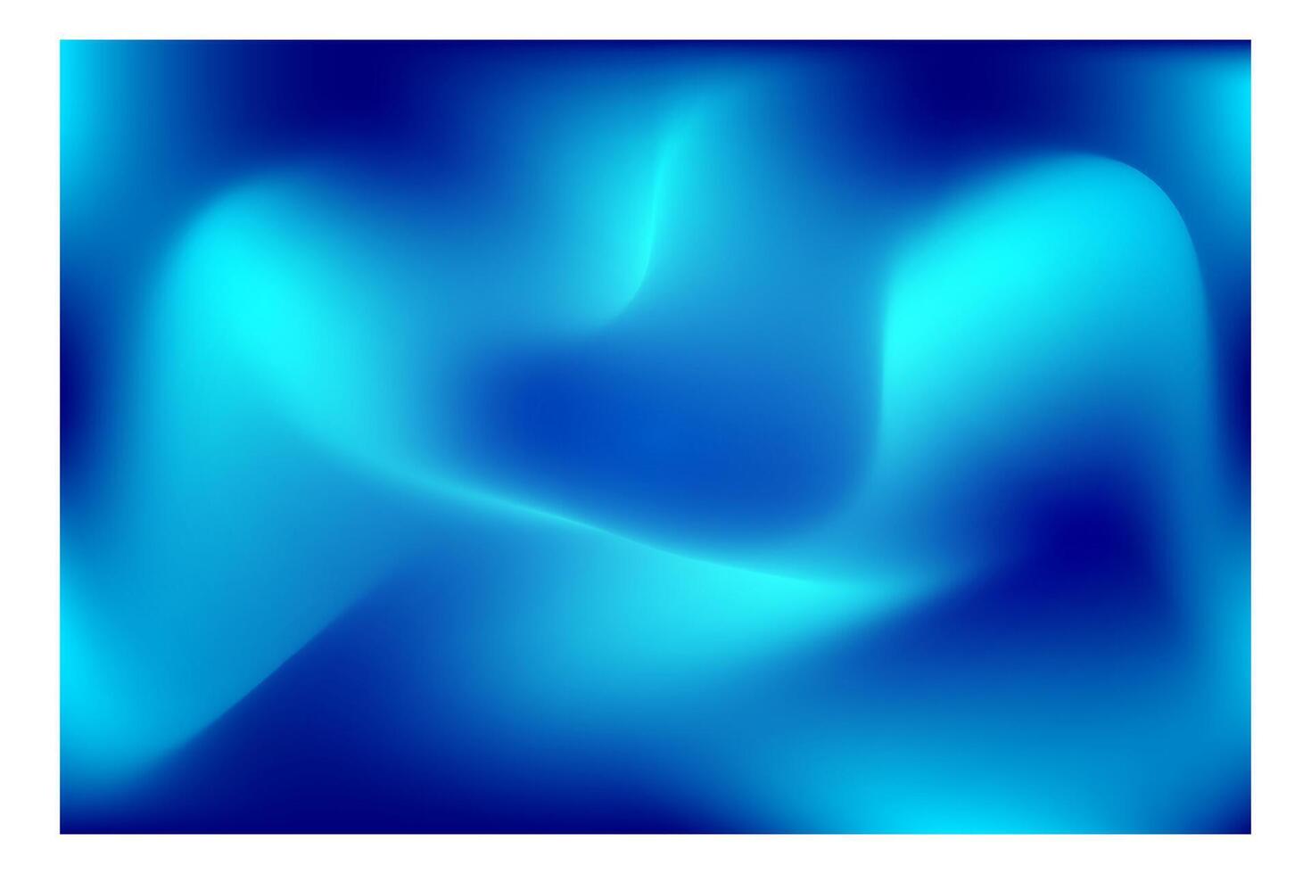 abstract blue background with a wavy shape vector