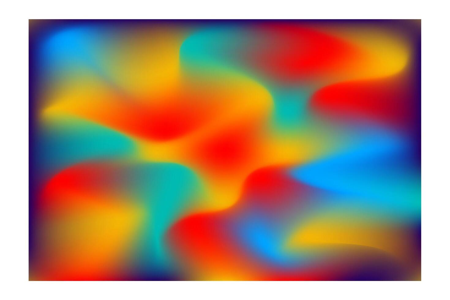 a colorful abstract image with a red, blue and yellow background vector