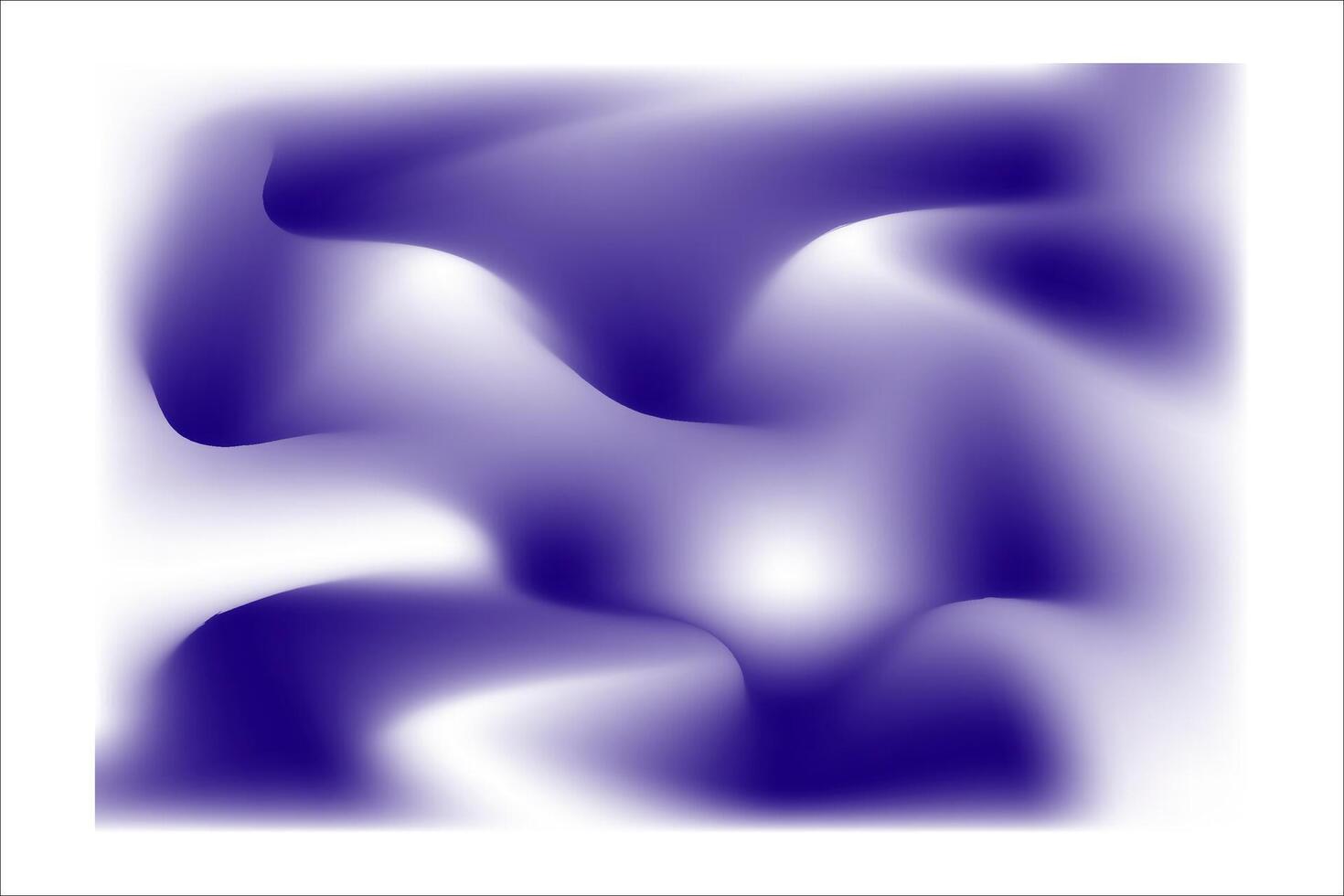White and blue, purple wave background with mesh gradient effect vector