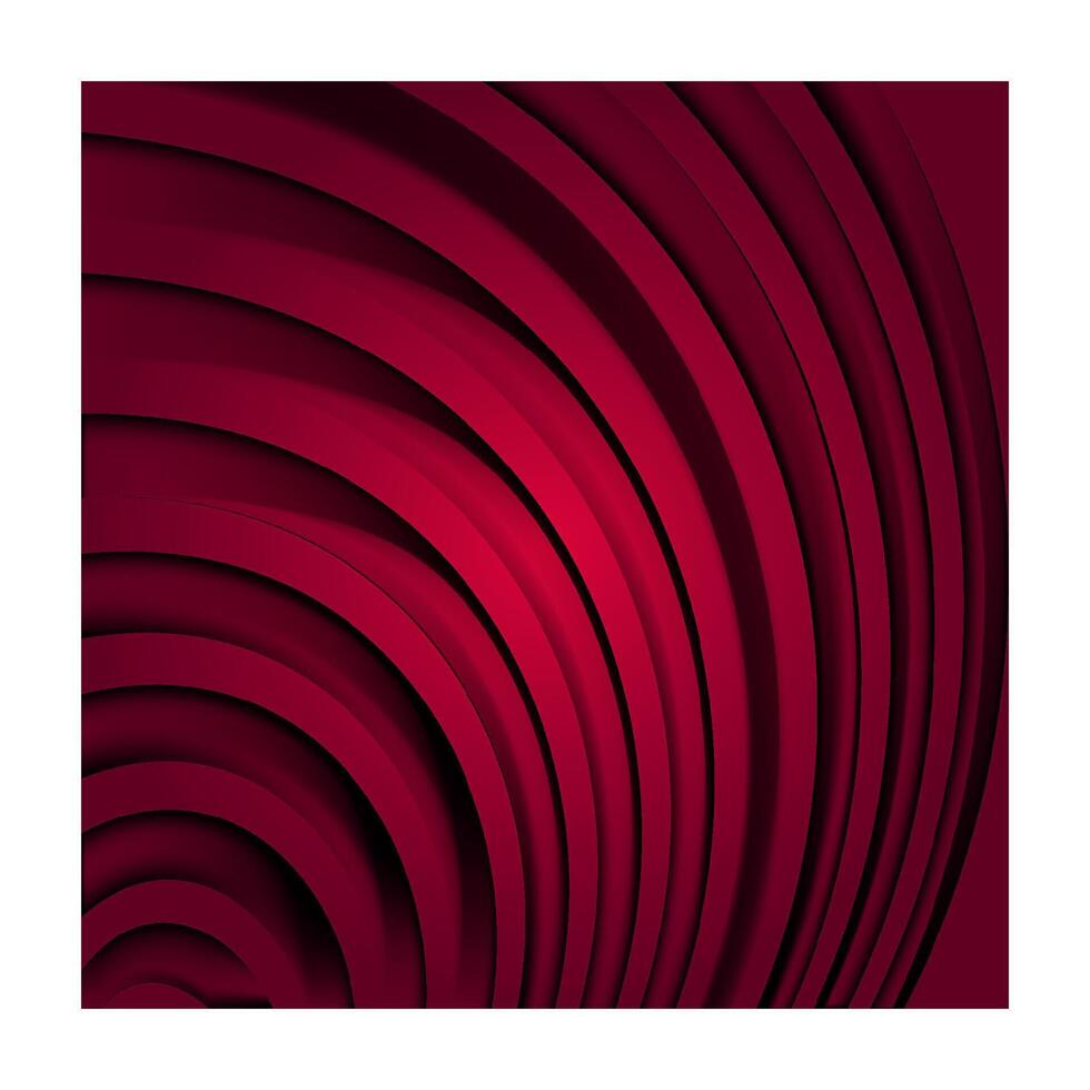 a red background with a spiral pattern vector