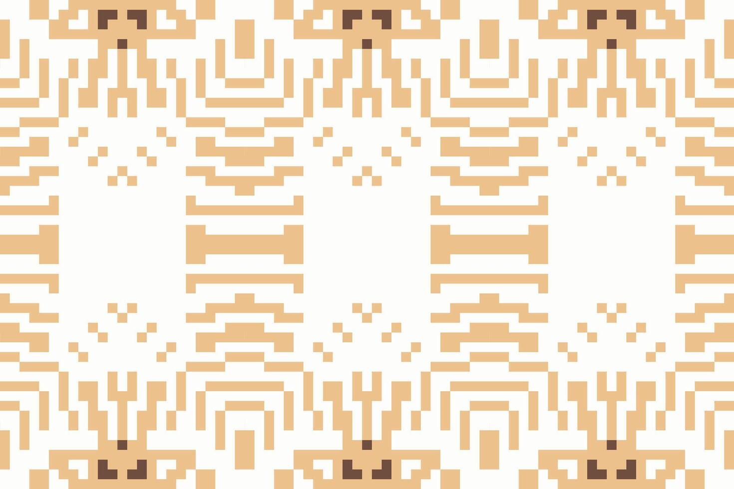 Fabric Design Ikat Kurti Patternfolk Embroidery, Aztec Geometric Ornament Print. Design for Carpet, Wallpaper, Clothing, Wrapping, Fabric vector