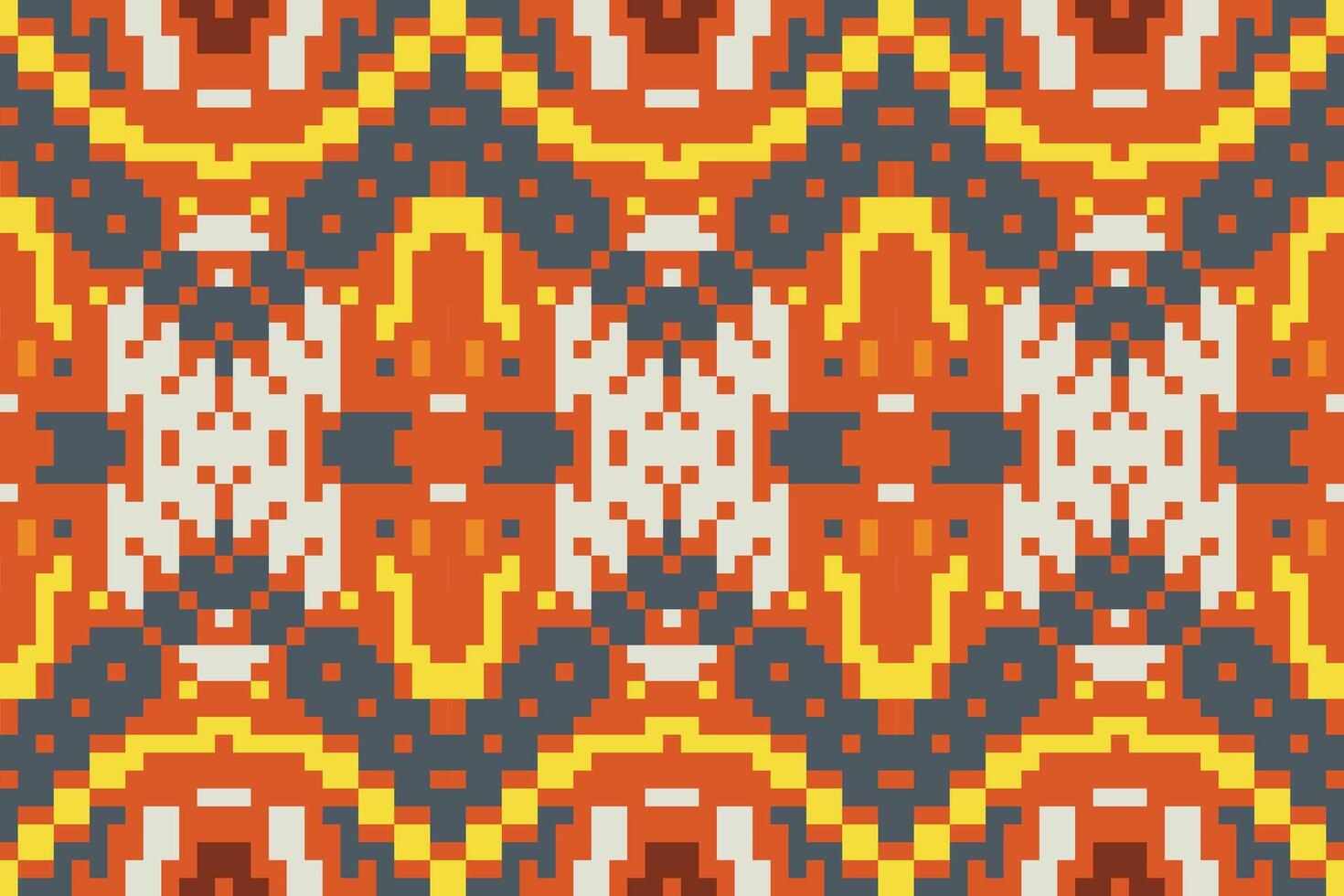 Stripes Background Arabic Geometric Patternfolk Embroidery, Aztec Geometric Ornament Print. Design for Carpet, Wallpaper, Clothing, Wrapping, Fabric vector