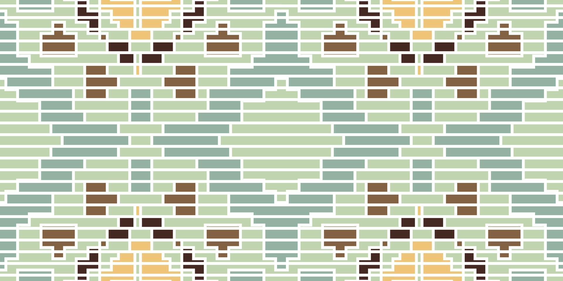 Pixel Ethnic Design Pattern in the Philippinesfolk Embroidery, Aztec Geometric Ornament Print. Design for Carpet, Wallpaper, Clothing, Wrapping, Fabric vector