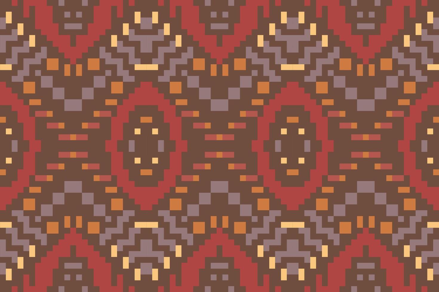 Background Ethnic Ethnic Pattern Philippinesfolk Embroidery, Aztec Geometric Ornament Print. Design for Carpet, Wallpaper, Clothing, Wrapping, Fabric vector