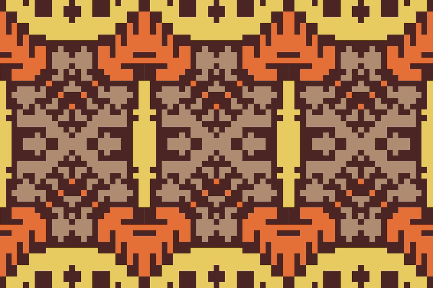 Russian Traditional Kimono Patternfolk Embroidery, Aztec Geometric Ornament Print. Design for Carpet, Wallpaper, Clothing, Wrapping, Fabric vector