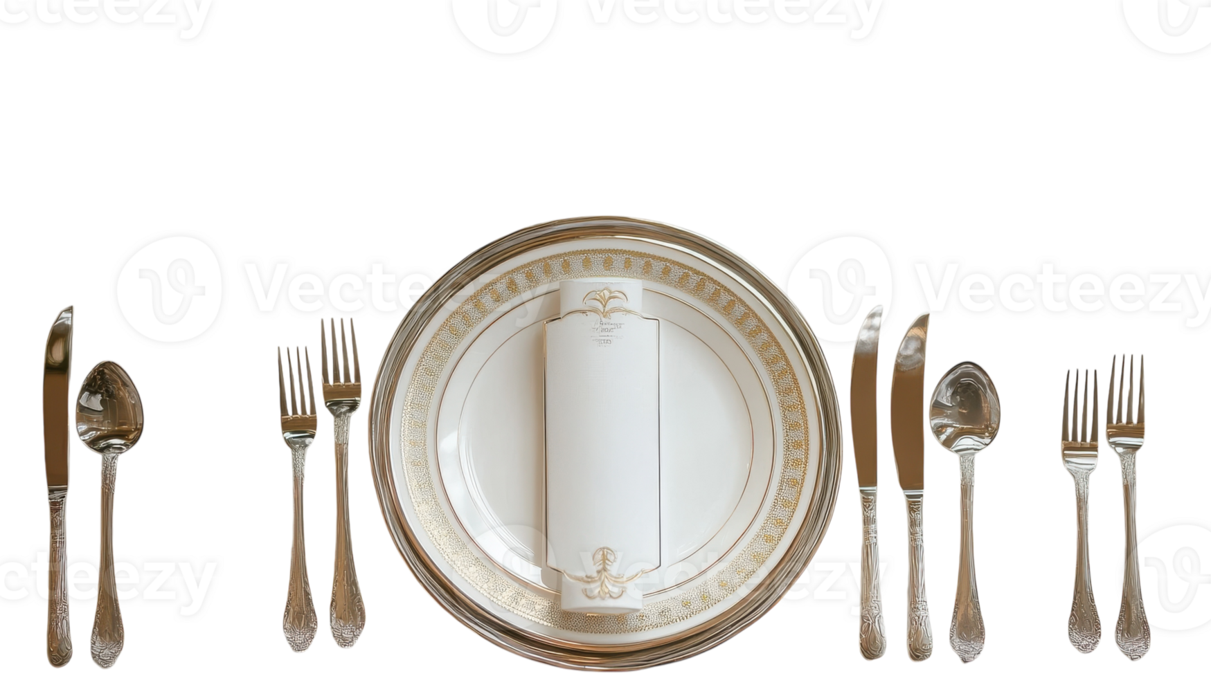 Silverware on the table png