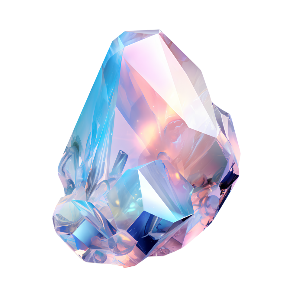 Opal, isolated on transparent background png