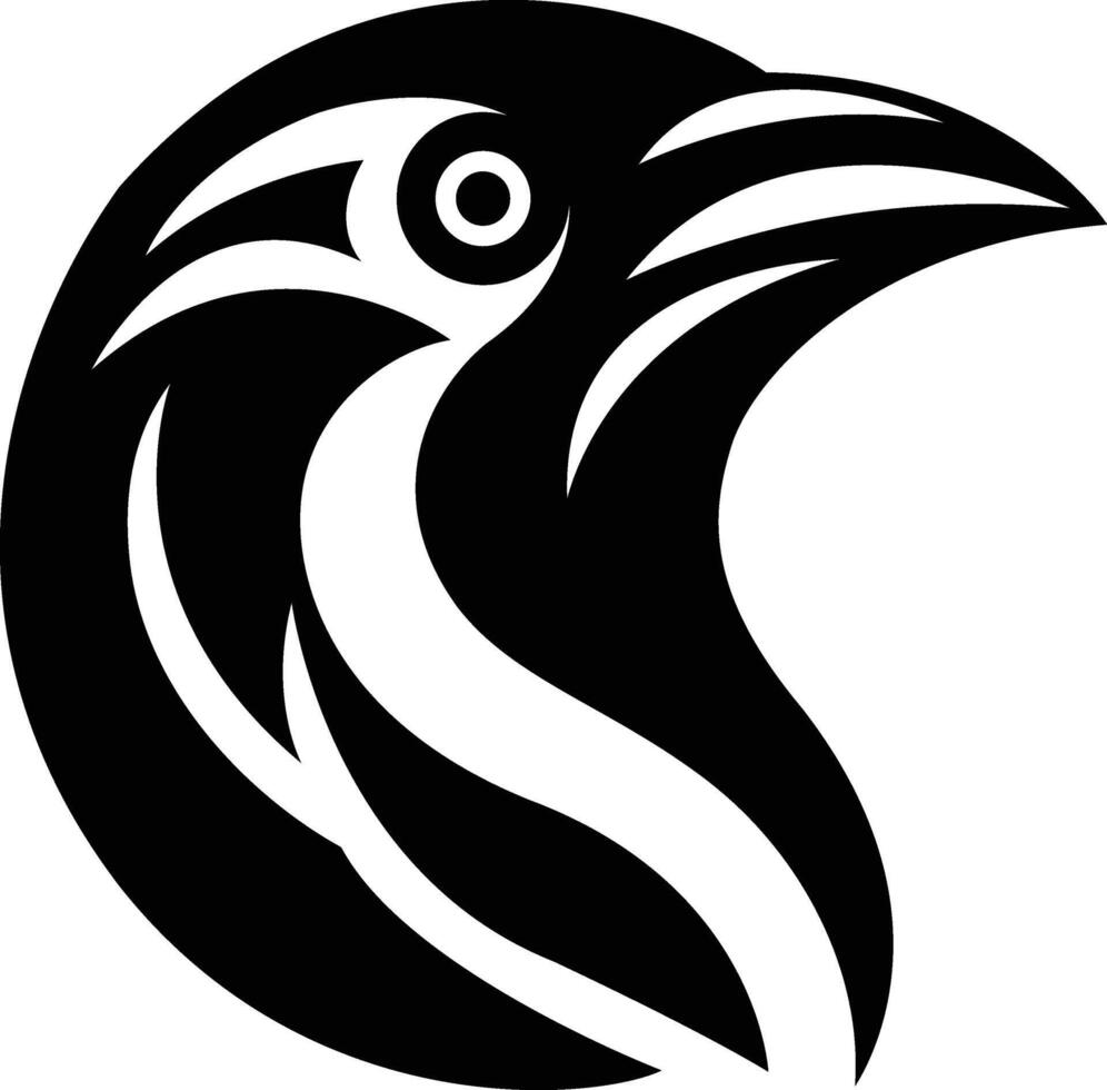 Bird Icon Silhouette Simple and Elegant Avian Designs vector