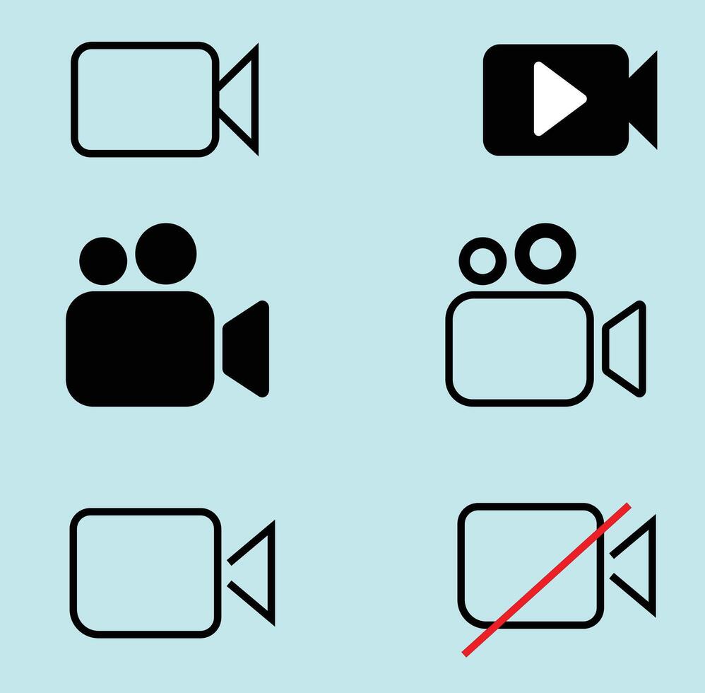 Download Camera Icon Set, Movie Camera Icon And Graphics vector