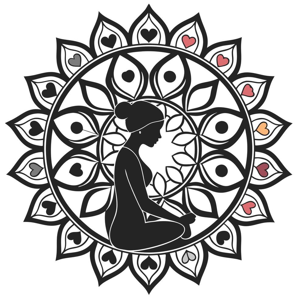A Mandala of Endless Possibilities vector