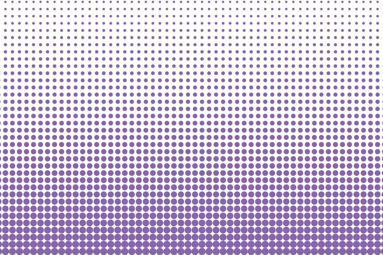 simple abstract violet color big to small polka dot half tone pattern that can be used as a background or texture vector