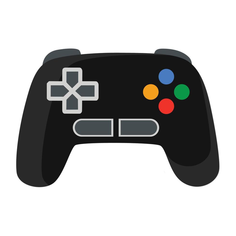 Gaming remote on a white background vector