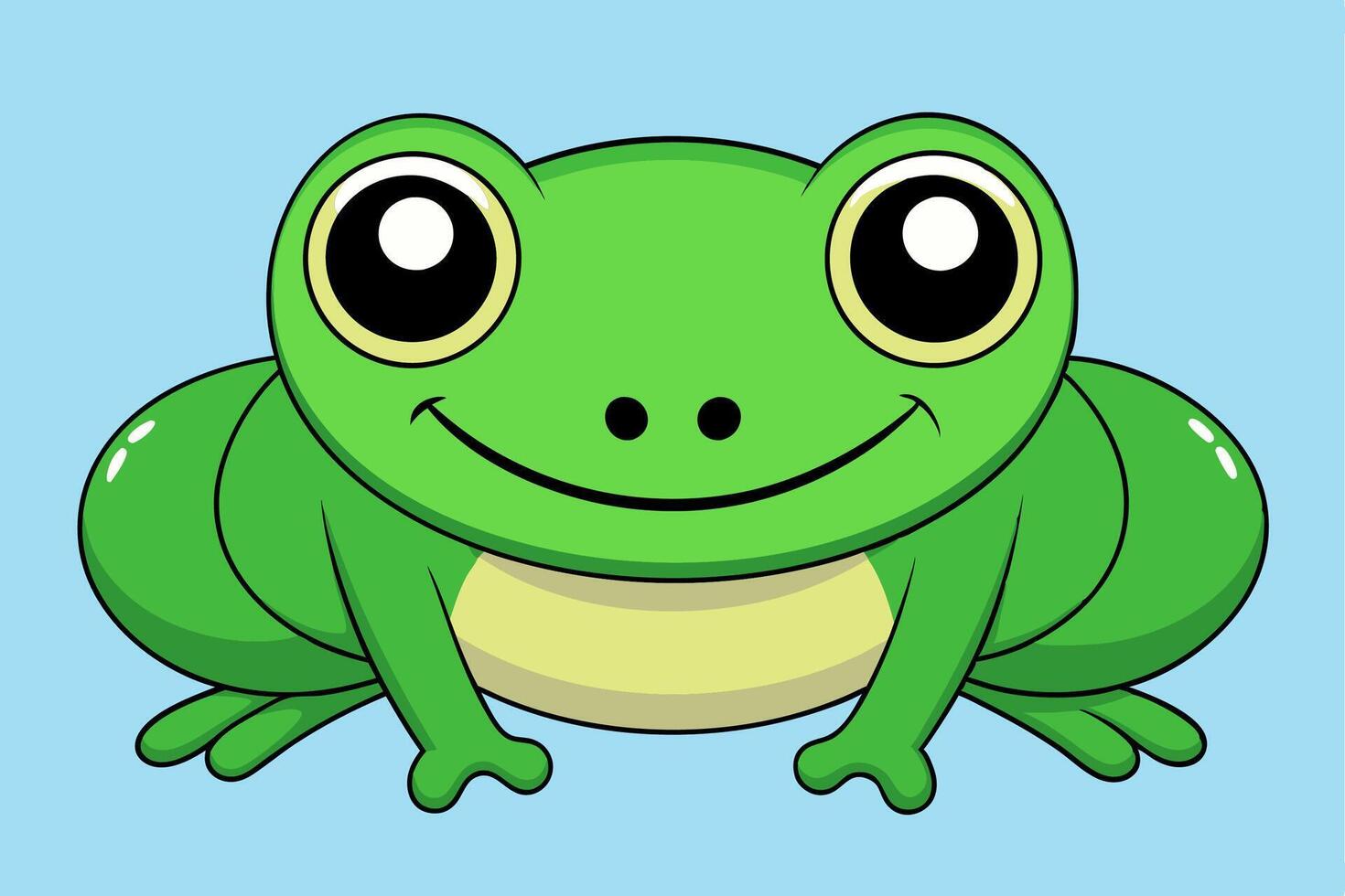 Versatile Frog Design Elements for Illustrations, Logos, and Branding vector