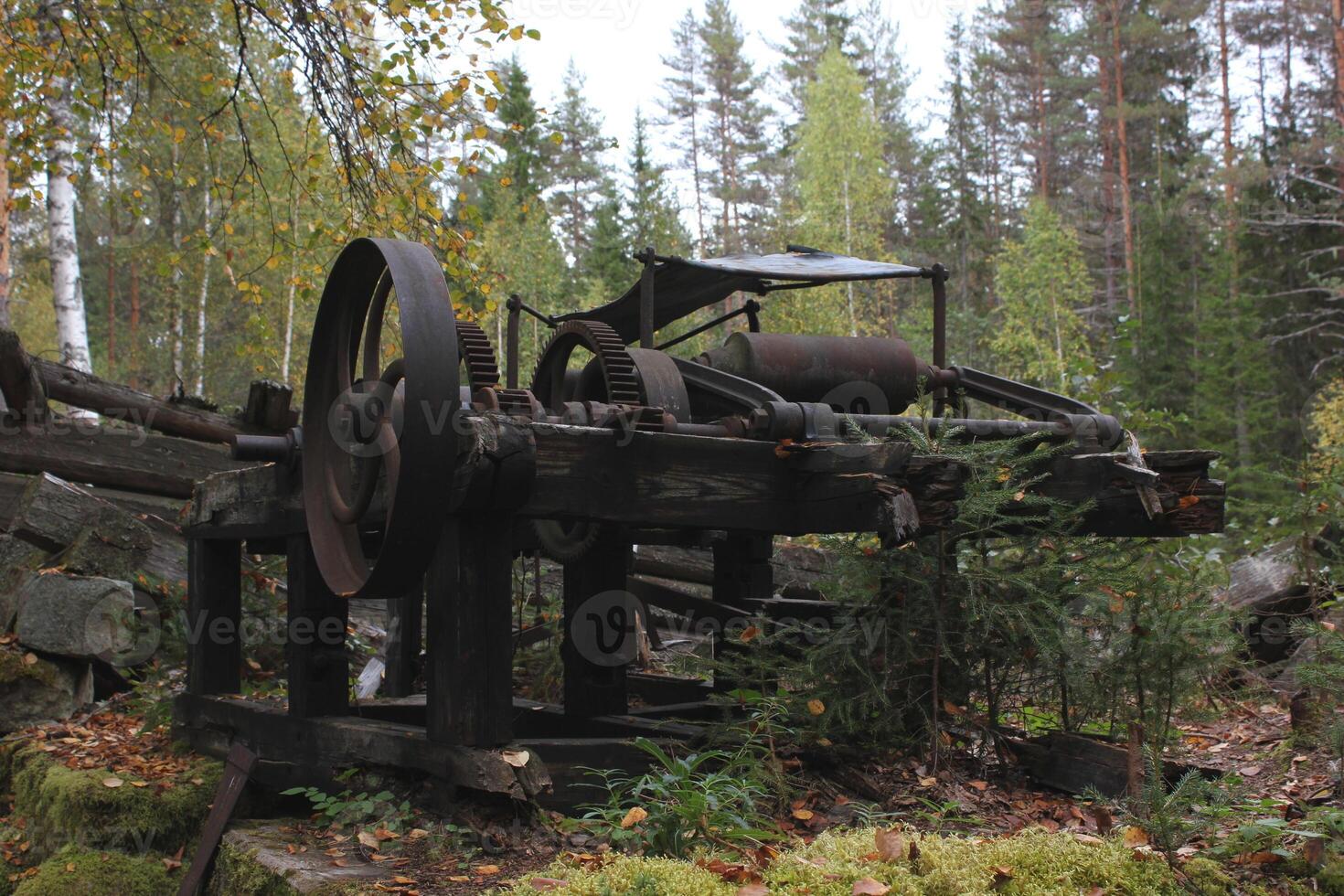 Abandoned place at Famtleden in Varmland, Sweden. photo